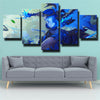 5 piece wall art canvas prints League Of Legends Morgana decor picture-1200 (2)