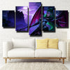 5 piece wall art canvas prints  League of Legends Evelynn wall picture-1200 (2)