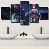 5 piece wall art canvas prints League of Legends Orianna home decor-1200 (2)