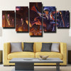 5 piece wall art canvas prints League of Legends Shaco home decor-1200 (3)