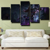 5 piece wall art canvas prints League of Legends Shen decor picture-1200 (3)