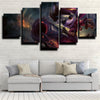 5 piece wall art canvas prints League of Legends Tristana decor picture-1200 (3)