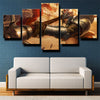 5 piece wall art canvas prints League of Legends Xin Zhao wall picture-1200 (1)