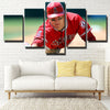 5 piece wall art canvas prints MLB LA Aange Mike Trout decor picture-1219 (2)