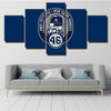 5 piece wall art canvas prints NY Yankees Andy Pettitte home decor-1201 (4)
