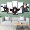 5 piece wall art canvas prints Naruto kakashi team home decor-1812 (3)
