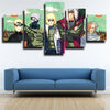 5 piece wall art canvas prints Naruto naruto Masters home decor-1749 (2)