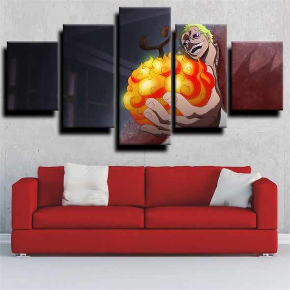 5 piece wall art canvas prints One Piece Charisma of Evil home decor-1200 (2)