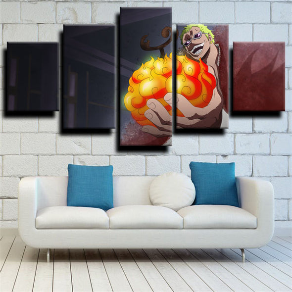 5 piece wall art canvas prints One Piece Charisma of Evil home decor-1200 (3)
