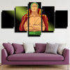 5 piece wall art canvas prints One Piece Roronoa Zoro home decor-1200 (1)