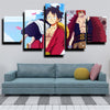 5 piece wall art canvas prints One Piece Straw Hat Luffy decor picture-1200 (2)