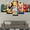 5 piece wall art canvas prints One Piece Tony Tony Chopperhome decor-1200（3）