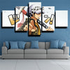 5 piece wall art canvas prints One Piece Trafalgar Law decor picture-1200 (1)
