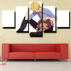 5 piece wall art canvas prints One Piece Vinsmoke Sanji decor picture-1200 (2)