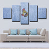 5 piece wall art canvas prints Pesky Sens powder blue ice home decor-1206 (3)