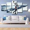 5 piece wall art canvas prints Raptors Heir Canada home decor-1225 (1)