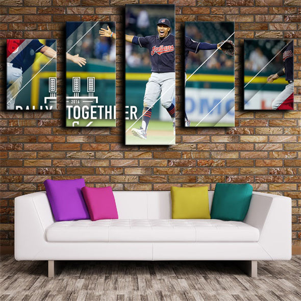 5 piece wall art canvas prints The Tribe wall picture-1224 (2)