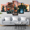 5 piece wall art canvas prints WOW Warlords of Draenor wall picture-1210 (2)