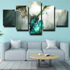 5 piece wall art canvas prints Wrath of the Lich King home decor-1205 (1)