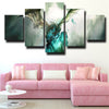 5 piece wall art canvas prints Wrath of the Lich King home decor-1205 (3)
