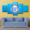 5 piece wall art canvas prints Zenitchiki blue live room decor-1212 (1)