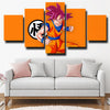5 piece wall art canvas prints dragon ball goku home decor orange-1944 (1)