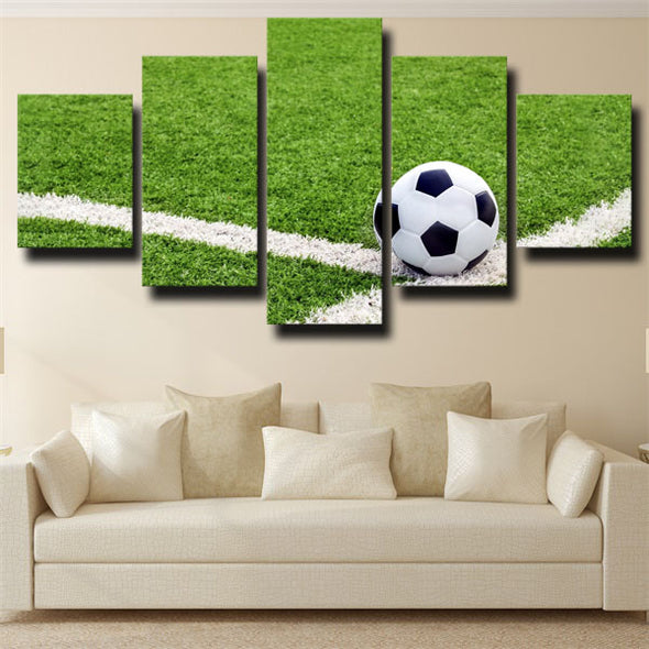 5 piece wall art canvas prints football live room decor-1606 (3)
