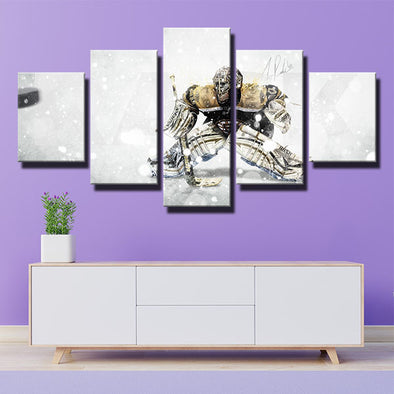 5 piece wall art framed prints Bears Rask cool live room decor-1229 (1)