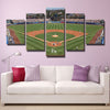 5 piece wall art framed prints Dodgers Dodge Stadium home decor-4005 (1)