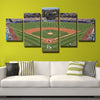 5 piece wall art framed prints Dodgers Dodge Stadium home decor-4005 (3)