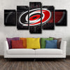 5 piece wall art framed prints Hurricanes Logo Badge wall picture-1213 (1)