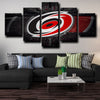 5 piece wall art framed prints Hurricanes Logo Badge wall picture-1213 (4)