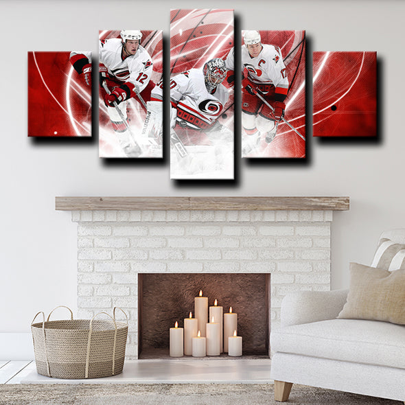 5 piece wall art framed prints Hurricanes teammates wall picture-1205 (3)