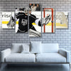 5 piece wall art framed prints Kings team Quick Defensive wall decor-3005 (2)