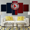 5 piece wall art framed prints Red Sox Red and blue skin wall decor-50013 (3)