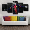 5 piece wall art set prints Barcelona Messi Dark room decor-1234 (4)
