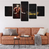  5 piece wall art set prints Steven Gerrard live room decor1217 (2)