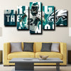 5 piece wall canvas art framed prints Eagles number 24 home decor-1215 (3)