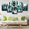 5 piece wall canvas art framed prints Eagles number 24 home decor-1215 (4)