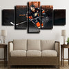5 piece wall canvas art prints Anaheim Ducks Getzlaf home decor-1217 (2)