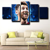 5 piece wall canvas art prints FC Barcelona Messi decor picture-1226 (4)