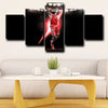 5 piece wall canvas art prints Houston Rockets Harden decor picture-1202 (3)