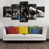 5 piece wall canvas art prints Pacers George decor picture-1217 (4)