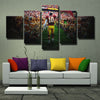 5 piece wall canvas art prints Redskins RGIII live room decor-1225 (4)