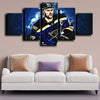 5 piece wall canvas art prints St. Louis Blues Pietrangelo home decor-1223 (4)