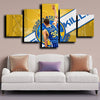 5 piece wall canvas art warriors curry home decor-1237 (12)