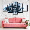 5 piece wall decor prints Pacers champion george decor picture-1206 (4)