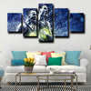5 piece wall paintings warriors Splash Brothers decor picture-1219 (2)
