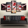 5 piece wall pictures prints Arsenal Teammates live room decor-1228 (2)