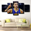 5 piece wall pictures warriors Curry decor picture-1208 (14)